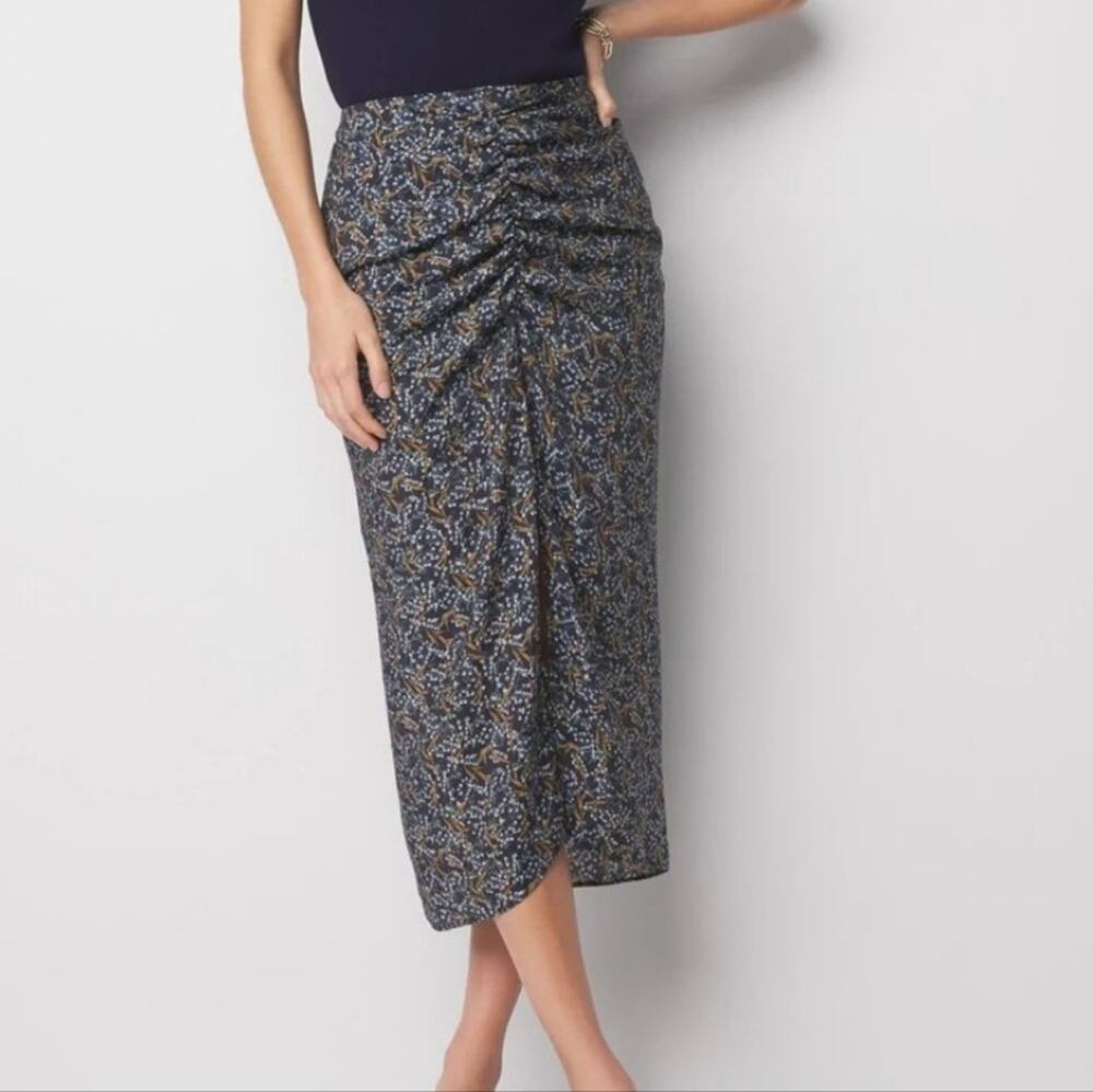 White House Black Market Draped Boho Skirt